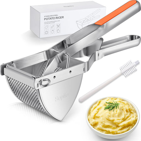 Sopito front view with orange handle showing durable design and easy grip