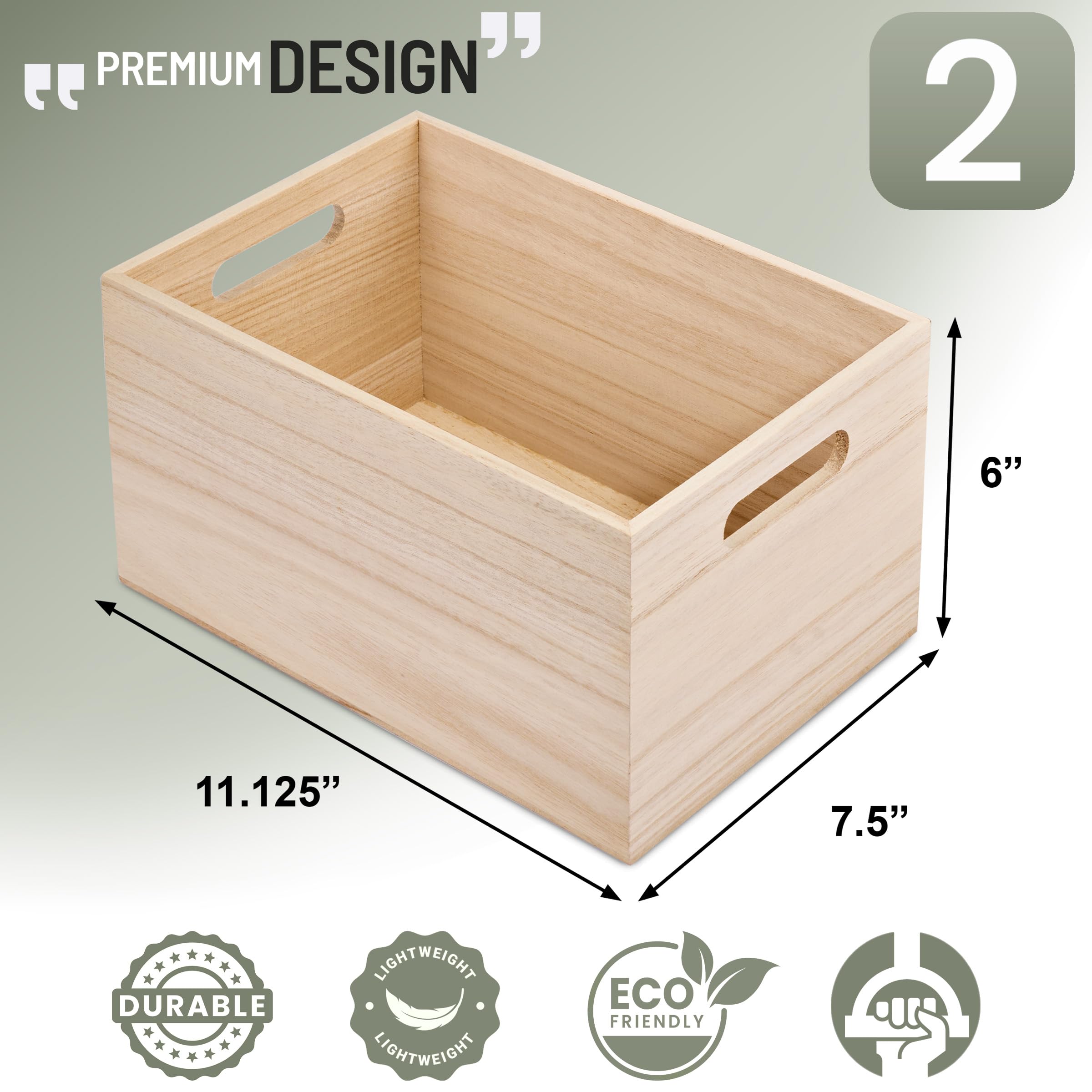 Sorbus painted customized wooden box showing personalization options and decor match