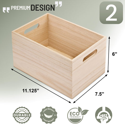 Sorbus painted customized wooden box showing personalization options and decor match