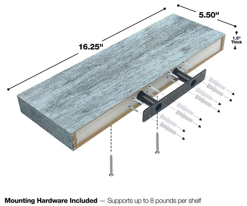 Sorbus invisible mounting bracket detail showing secure installation and clean look