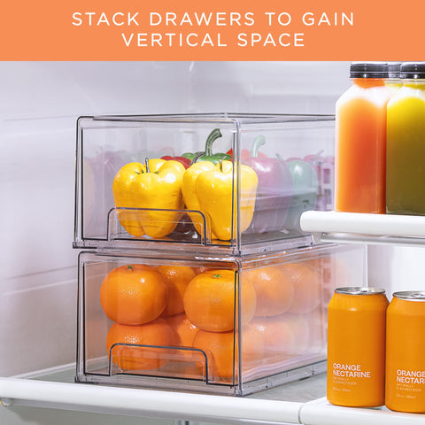 Sorbus drawer on kitchen counter organizing snacks for convenience