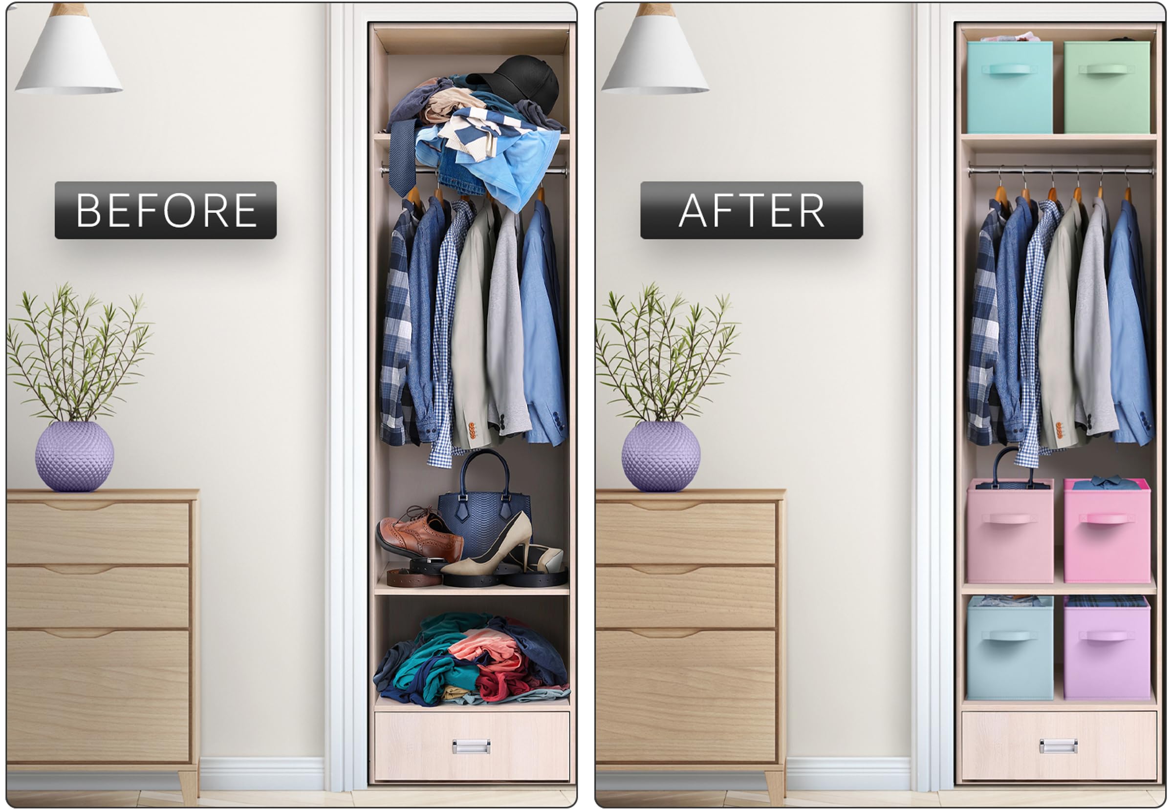 Sorbus cubes in a nursery lifestyle scene creating orderly, safe storage