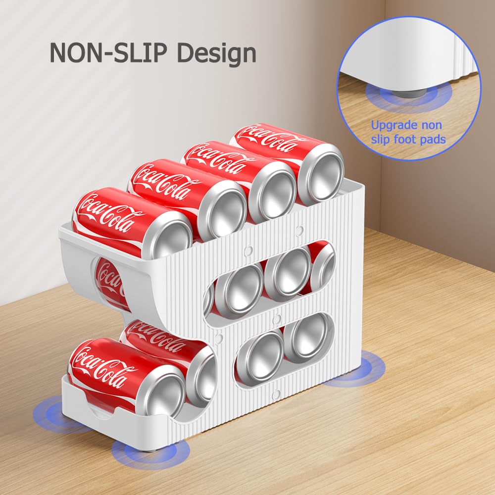 Sotfamily organizer installed in fridge shelf saving fridge space