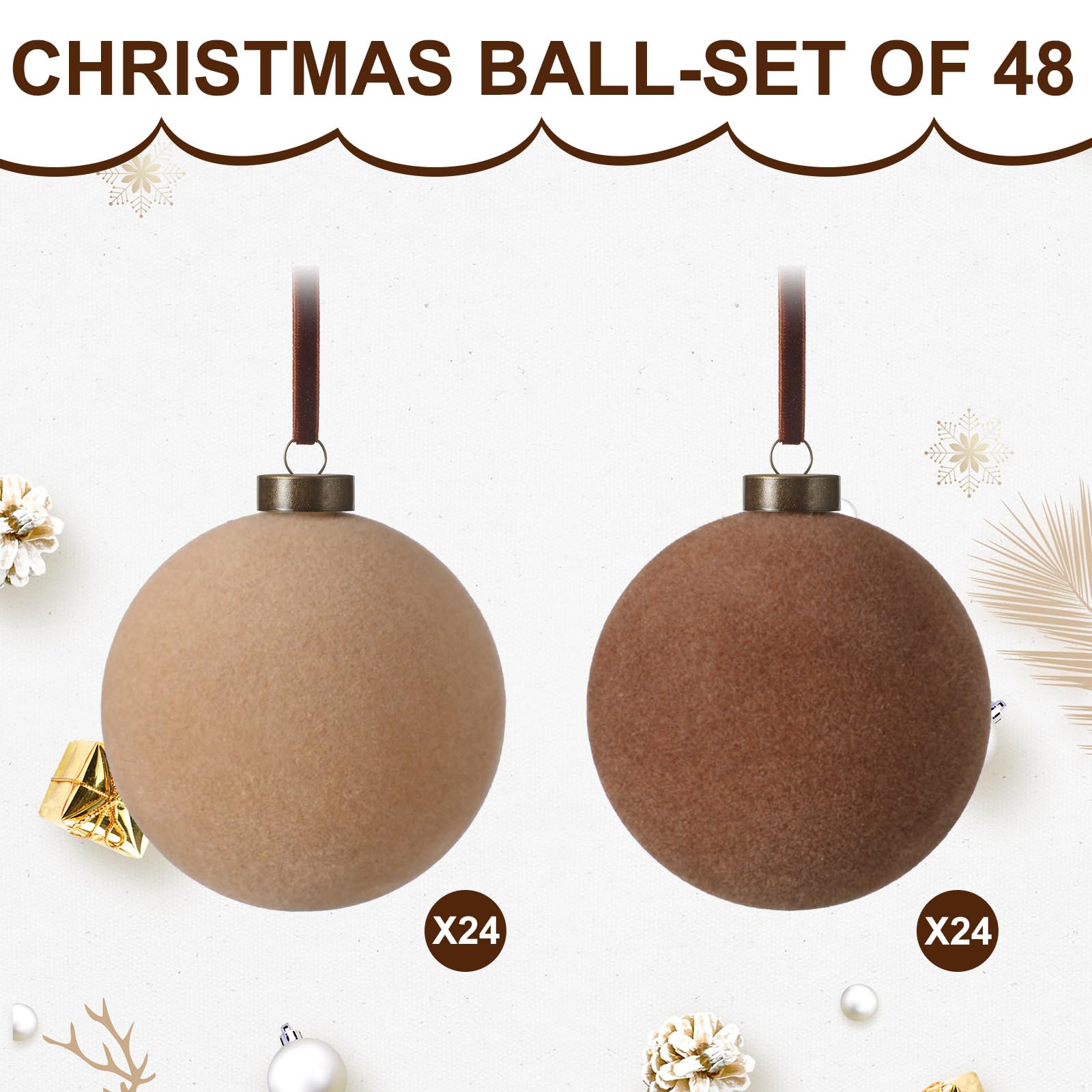 Sotiff close-up of velvet texture on a brown ornament showing rich soft finish