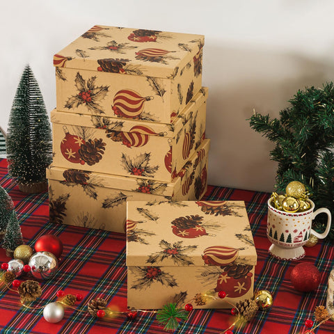 Soul & Lane stacked boxes illustrating nesting sizes and compact storage efficiency