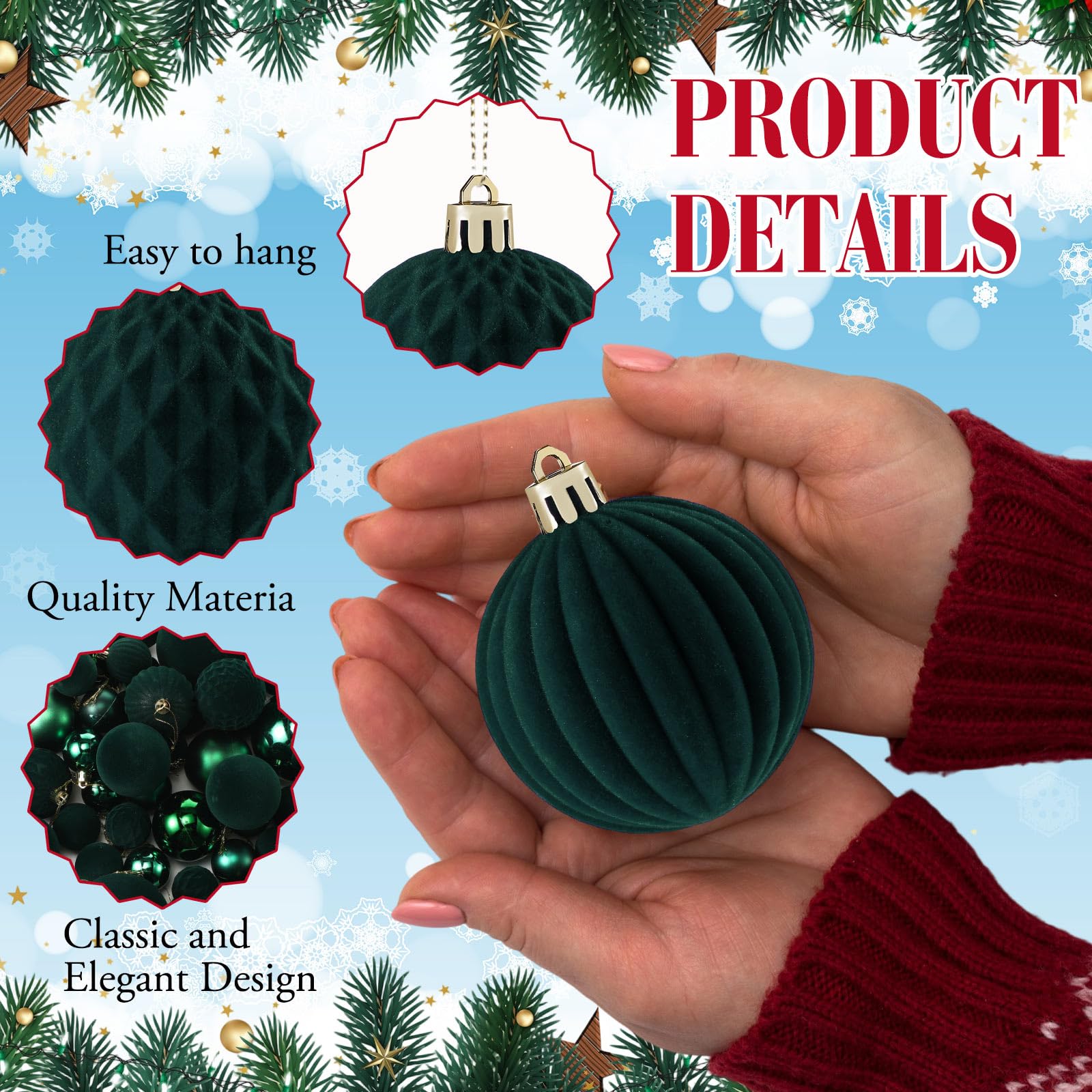 Soulchen three-size comparison of large medium and small balls illustrating scale and placement benefit