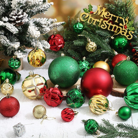 Soulchen ornaments arranged on a decorated tree adding cohesive seasonal color