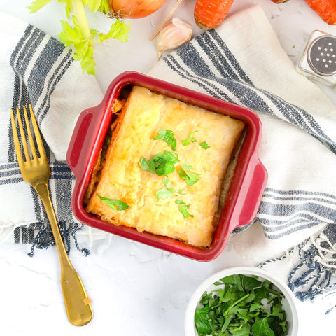 Souper Cubes cranberry dish inside oven demonstrating oven-safe up to 450°F benefit