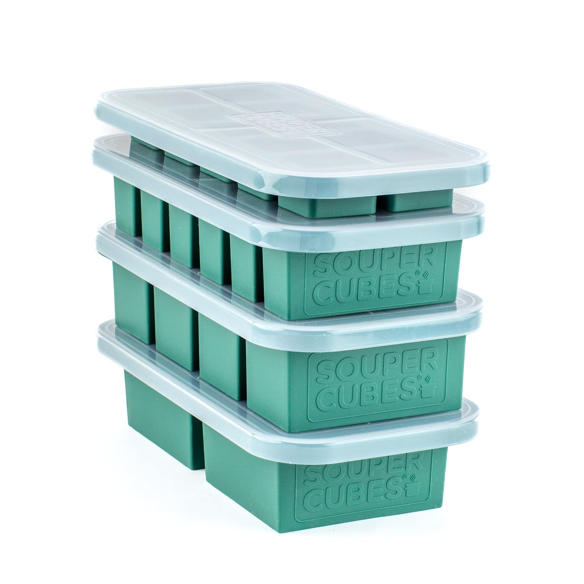 Souper Cubes kale front packaging showing entire four-piece set and gift-ready look