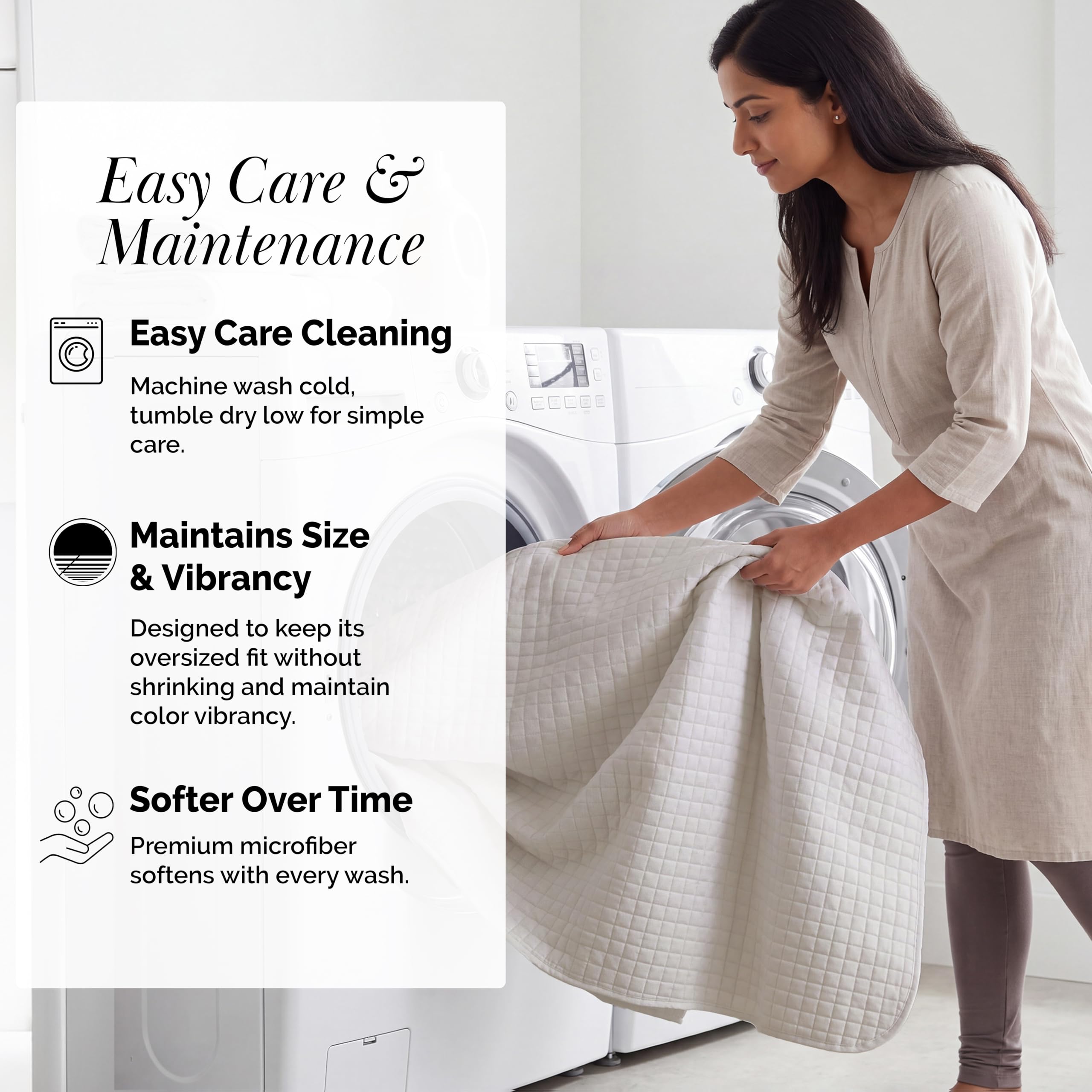 Southshore Fine Living label and packaging indicating Natural Beige color update assurance