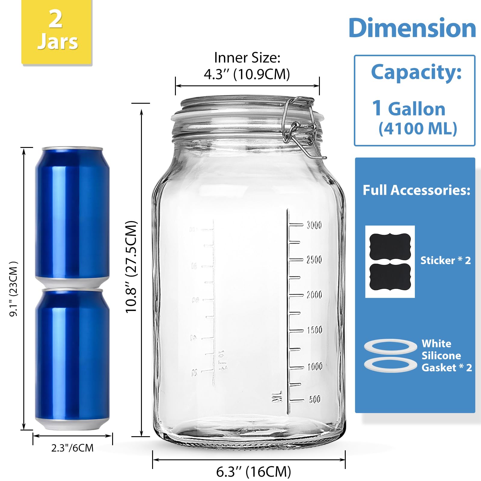 Sovietiep etched ounce and milliliter marks for quick measuring