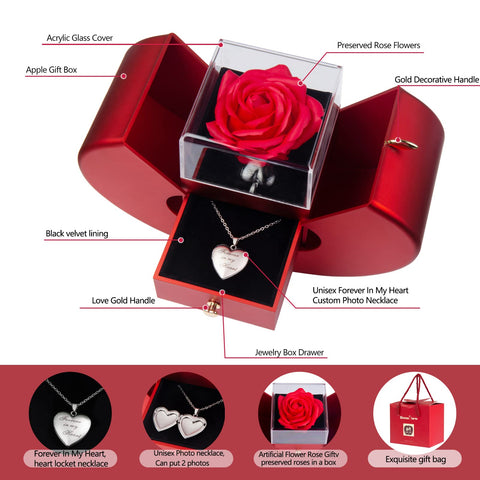 SOVIUPRZ lifestyle bedside decor with heart box adding romantic accent