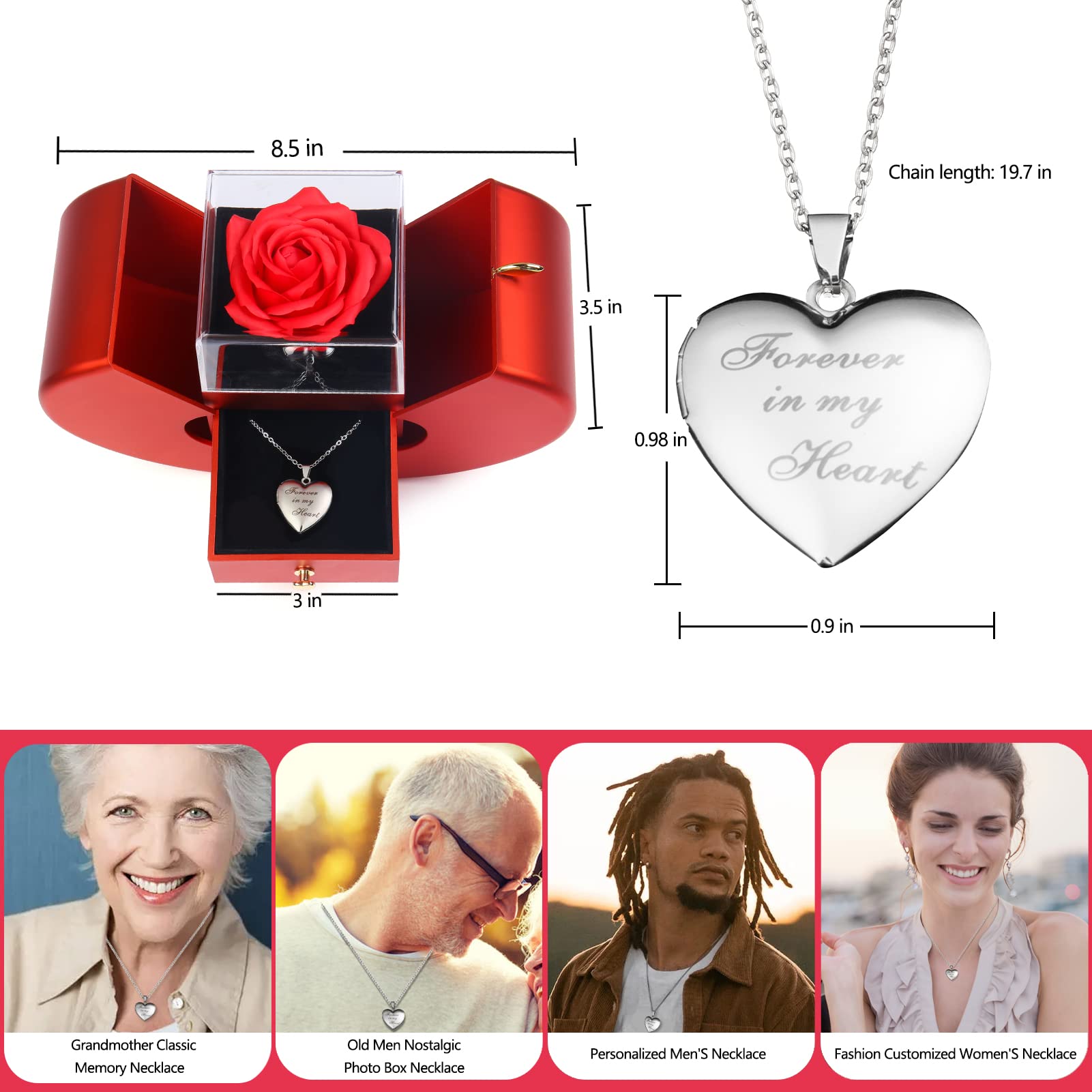 SOVIUPRZ heart box held in hand showing scale and gift size clarity