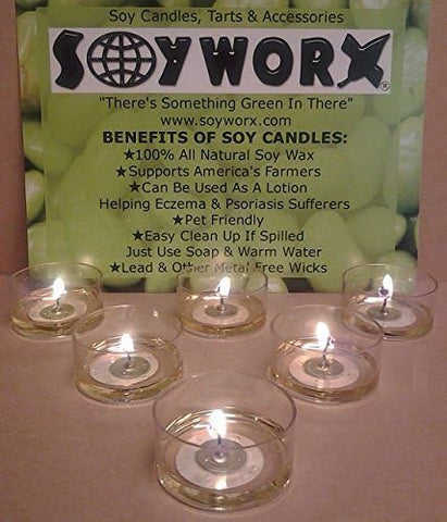 Soyworx cup material detail highlighting recyclable heat-resistant benefit