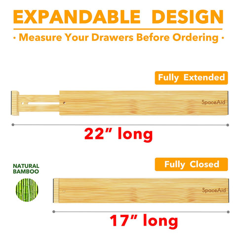 SpaceAid divider end cap with rubber pad showing non-slip protection and drawer-friendly design