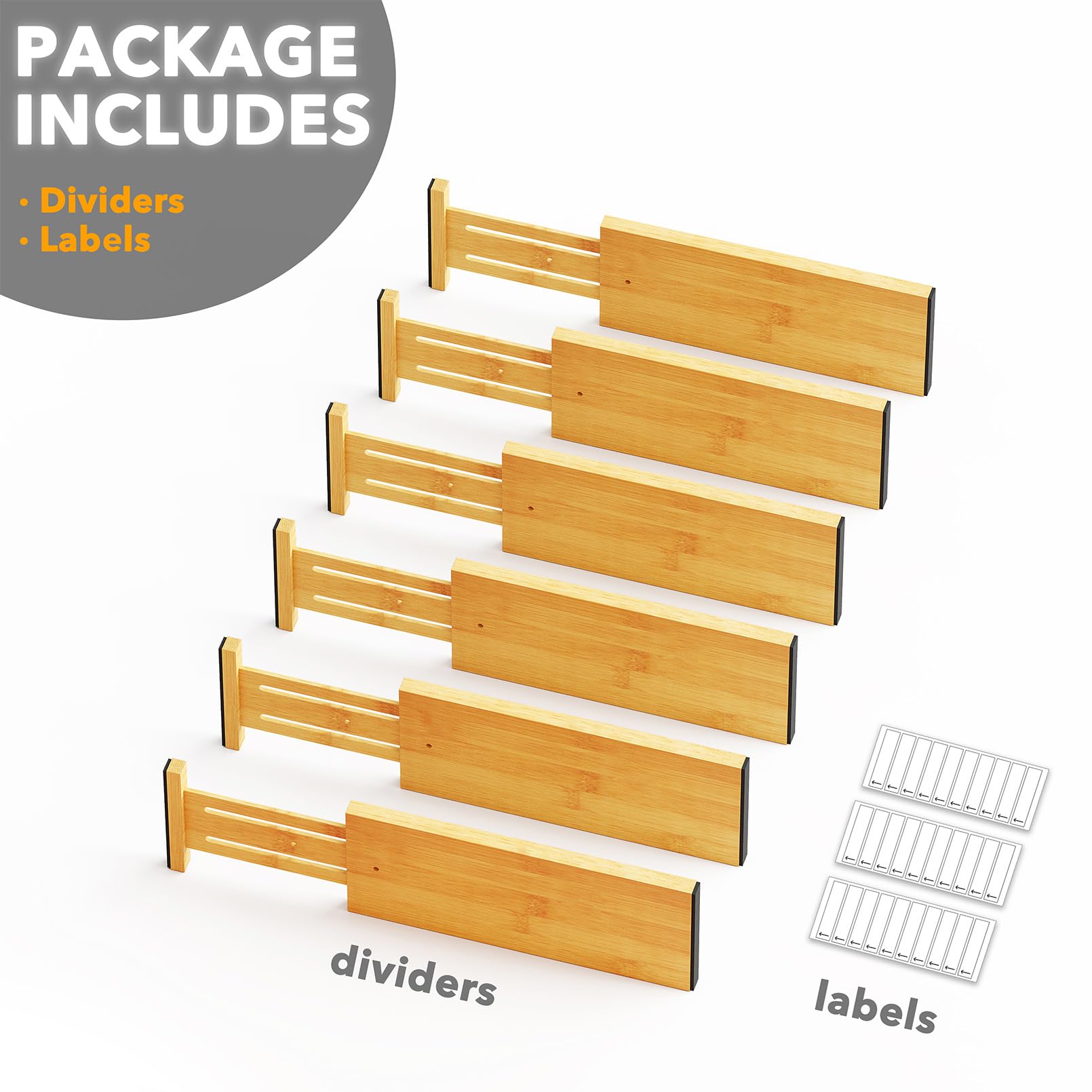 SpaceAid lifestyle bedroom drawer view illustrating tidy organization and easy retrieval
