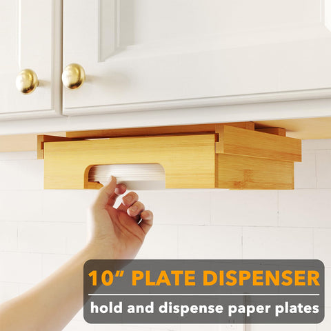 SpaceAid installed under cabinet demonstrating space-saving access and convenience