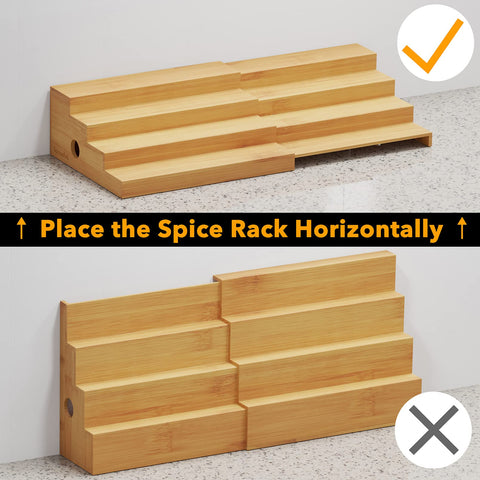 SpaceAid demonstrating adjustable width from 12 to 22 inches for fit