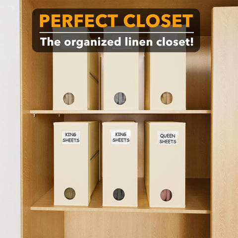 SpaceAid collapsed organizer folded flat to save closet space