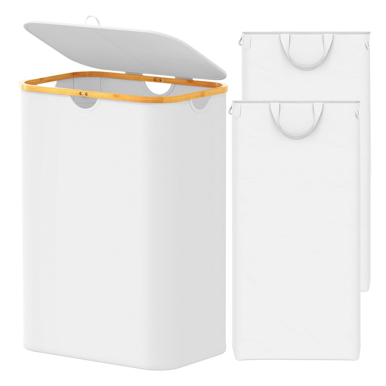 SpaceAid front view with lid closed showing neat storage and natural look