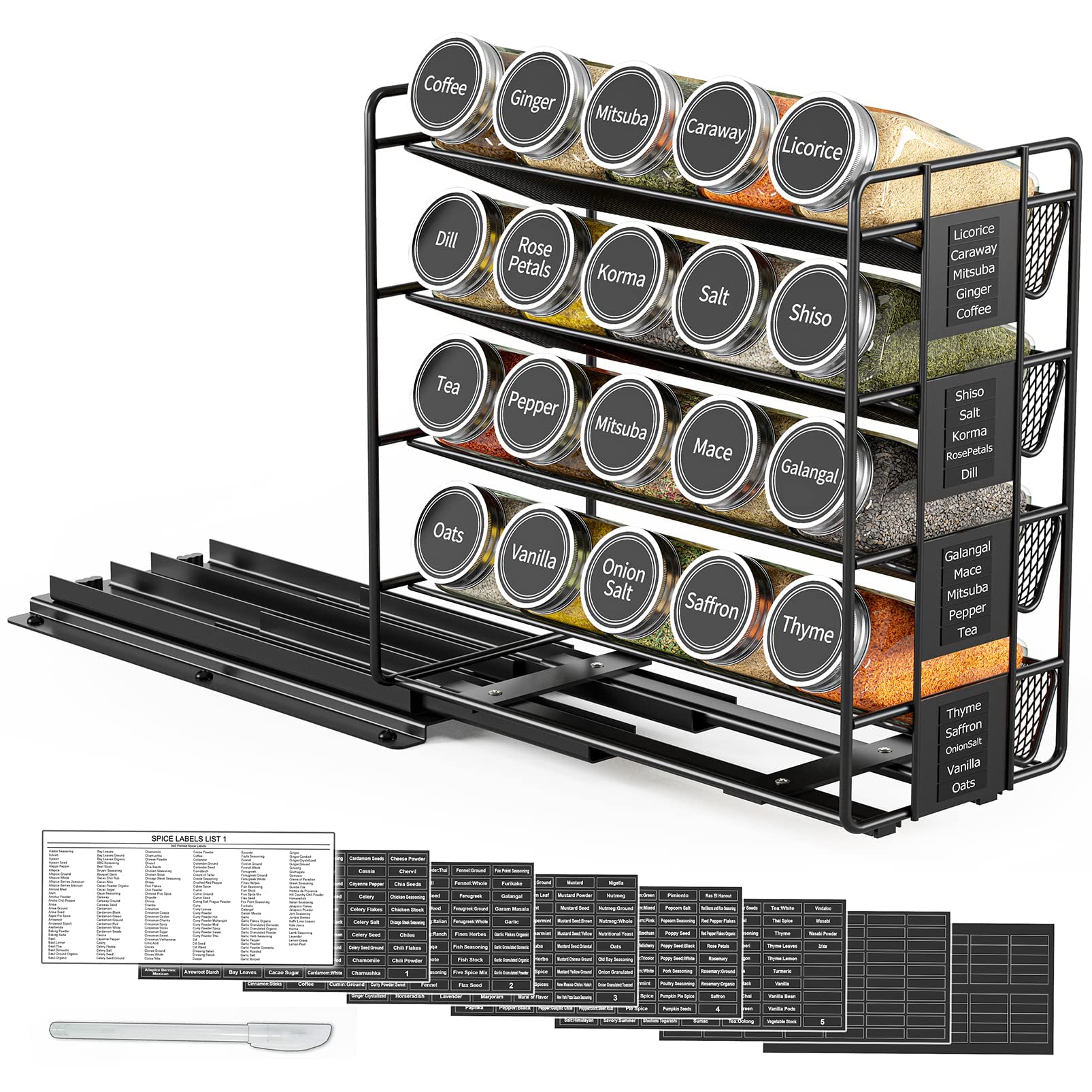 SpaceAid installation diagram showing required 5"x10.5"x12" cabinet space for fit