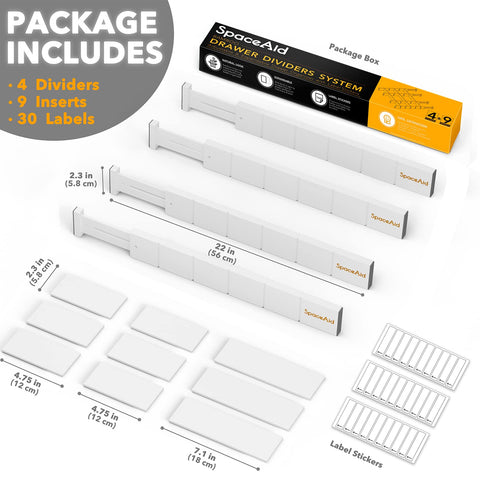 SpaceAid installed in kitchen drawer organizing utensils for faster meal prep benefit