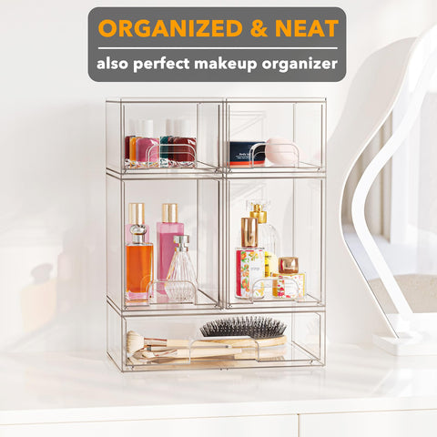 SpaceAid large shallow drawer holding nursing accessories for organized storage