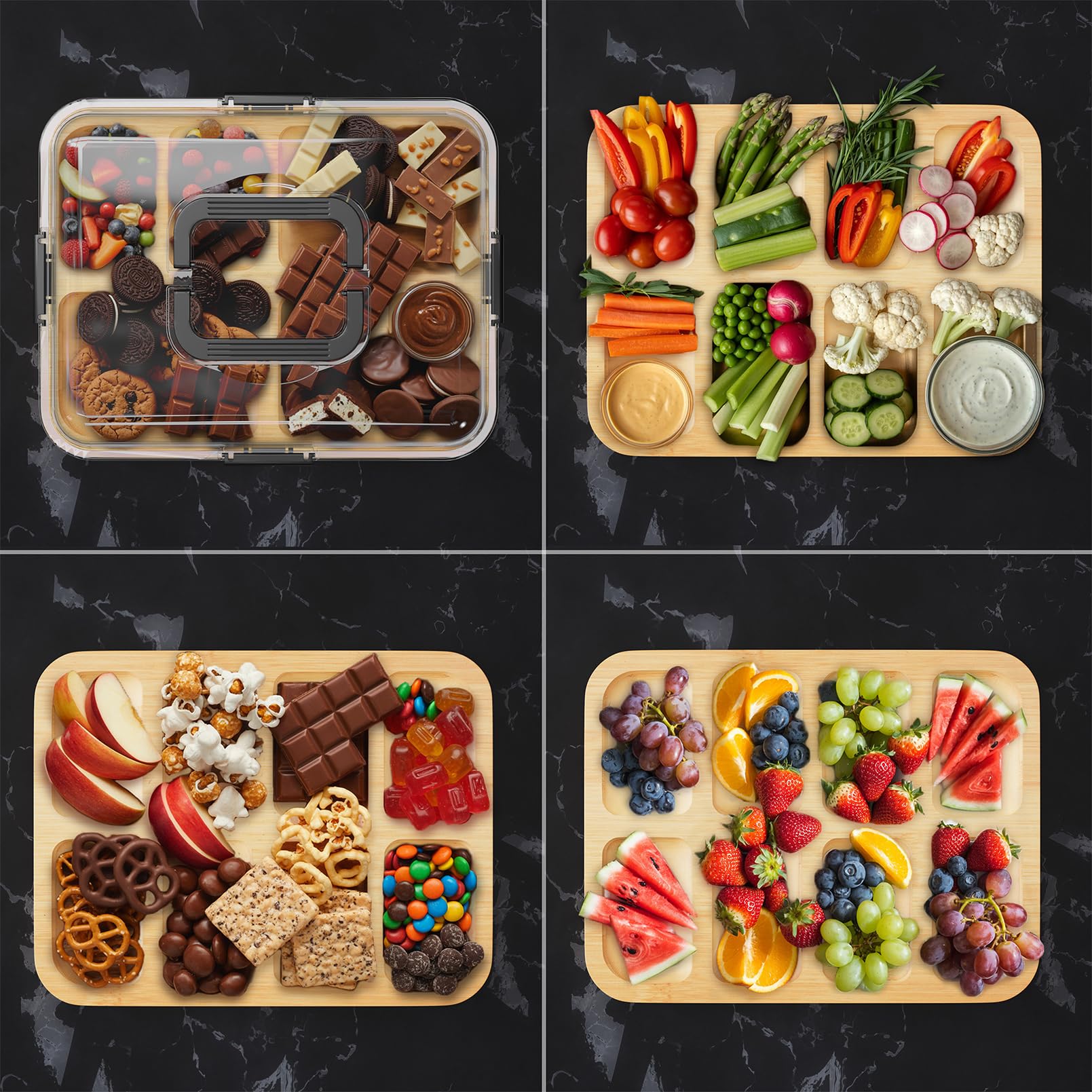 SpaceAid picnic lifestyle setup with board on blanket demonstrating portable outdoor entertaining