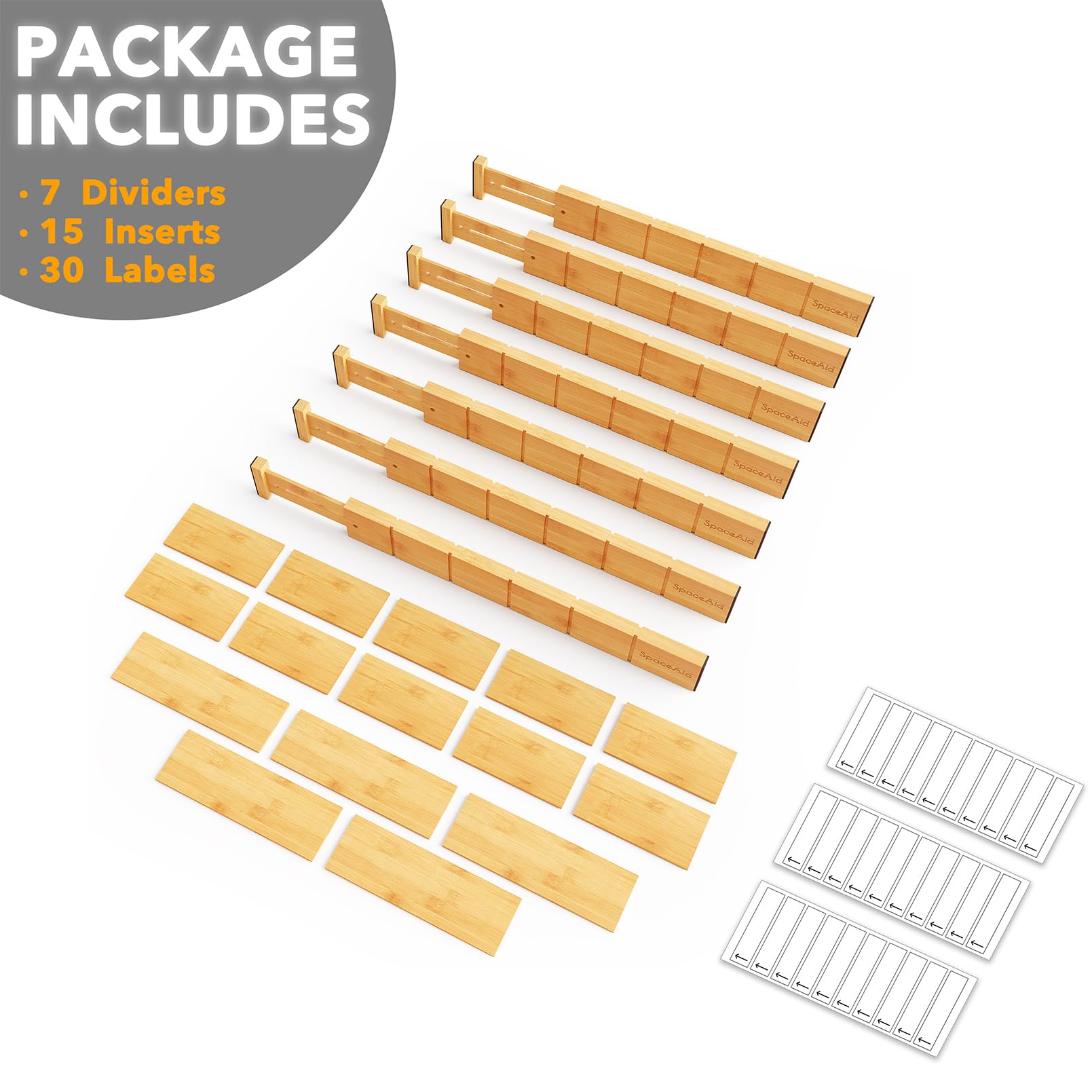 SpaceAid next to ruler showing expandable 17–22 inch size for correct fit
