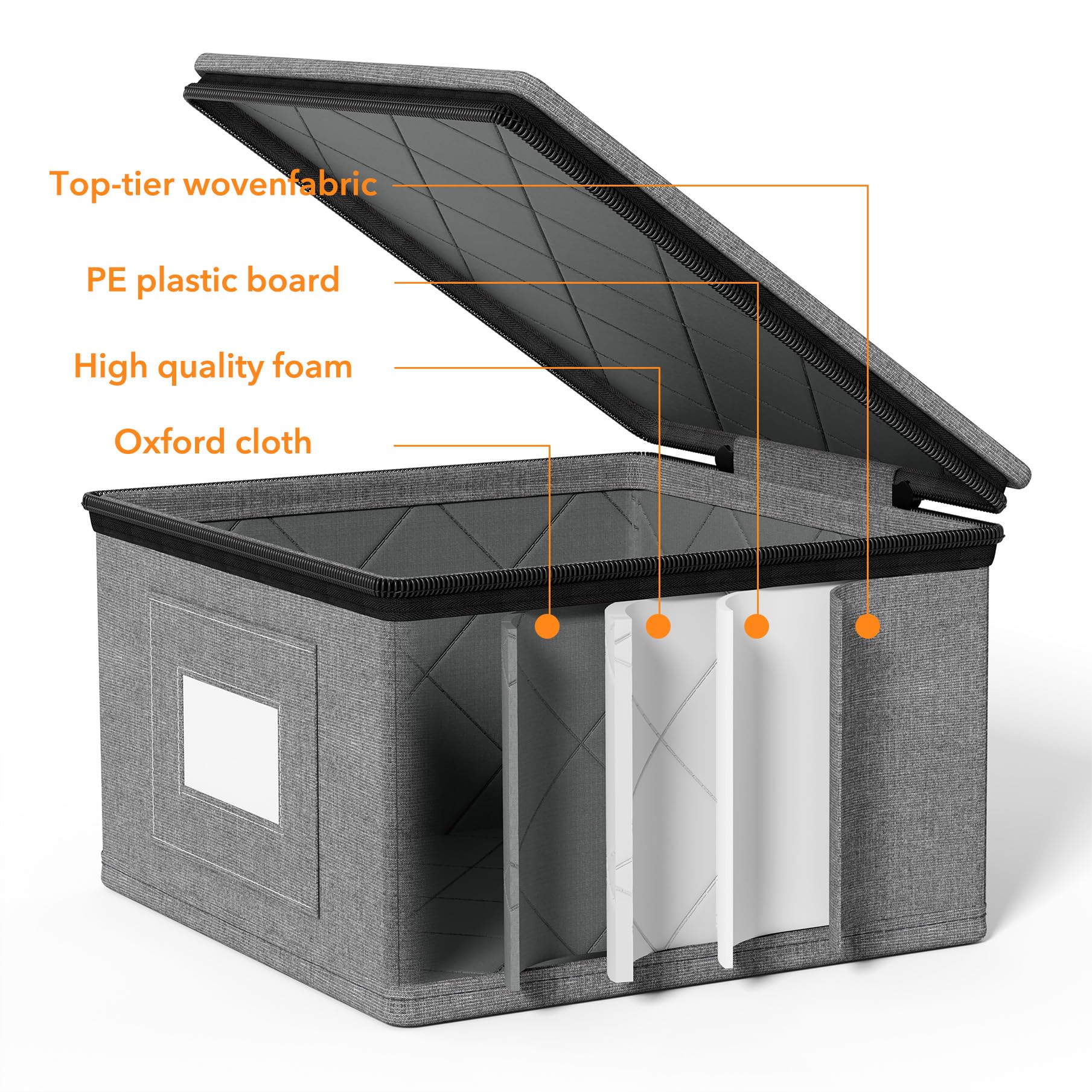 SpaceAid stacked cases on shelf maximizing storage space benefit