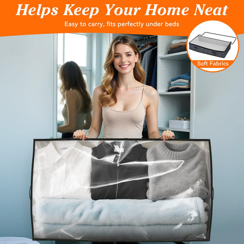 SpaceWhisper folded flat to demonstrate compact off-season storage convenience