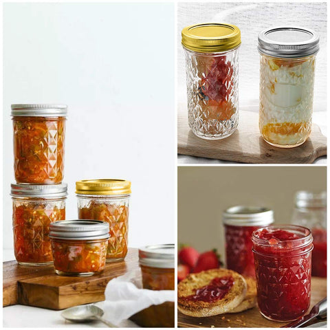 SPANLA kitchen display with jars arranged for storage and decorative presentation benefit