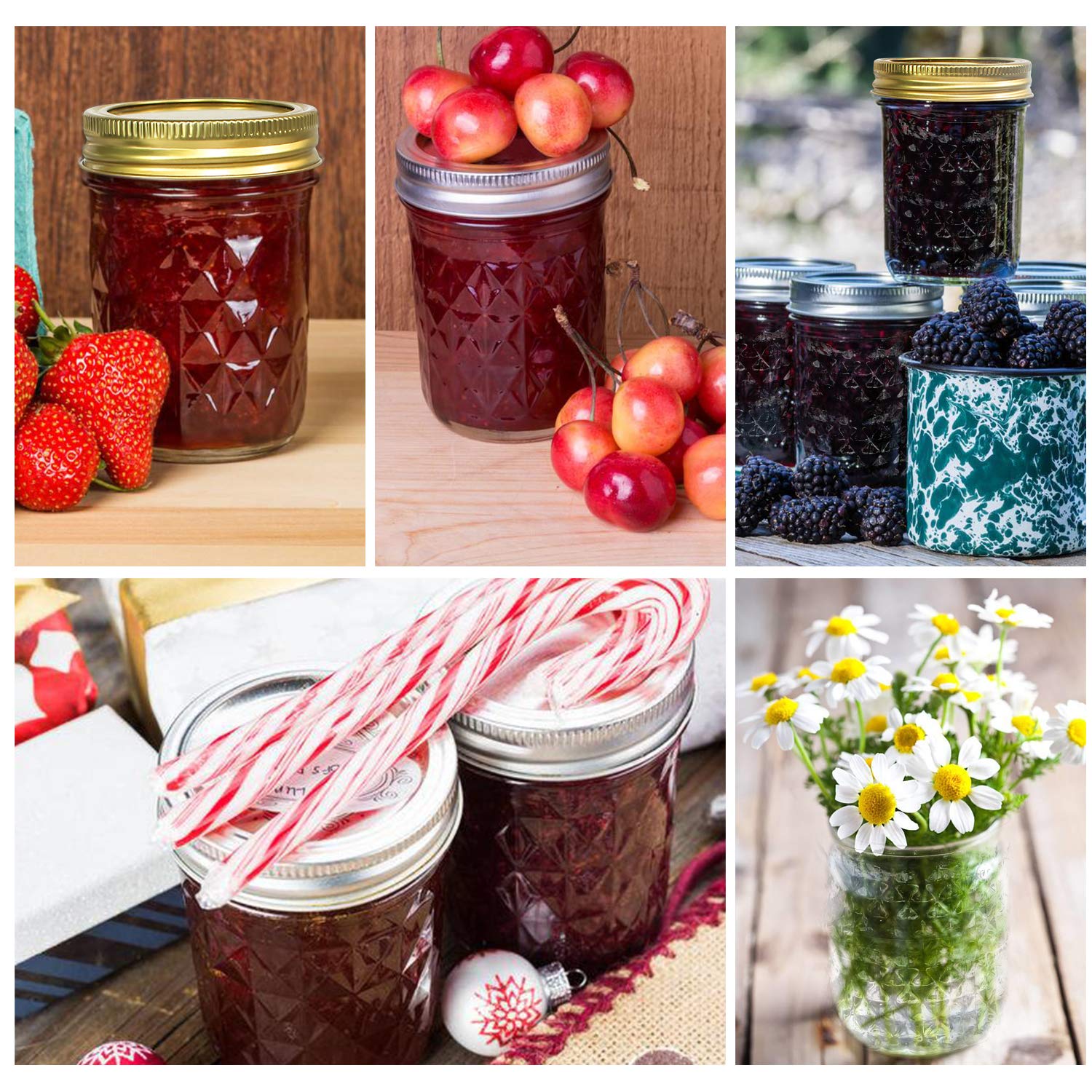 SPANLA jars styled as wedding favors on a table showing decorative and gifting benefit