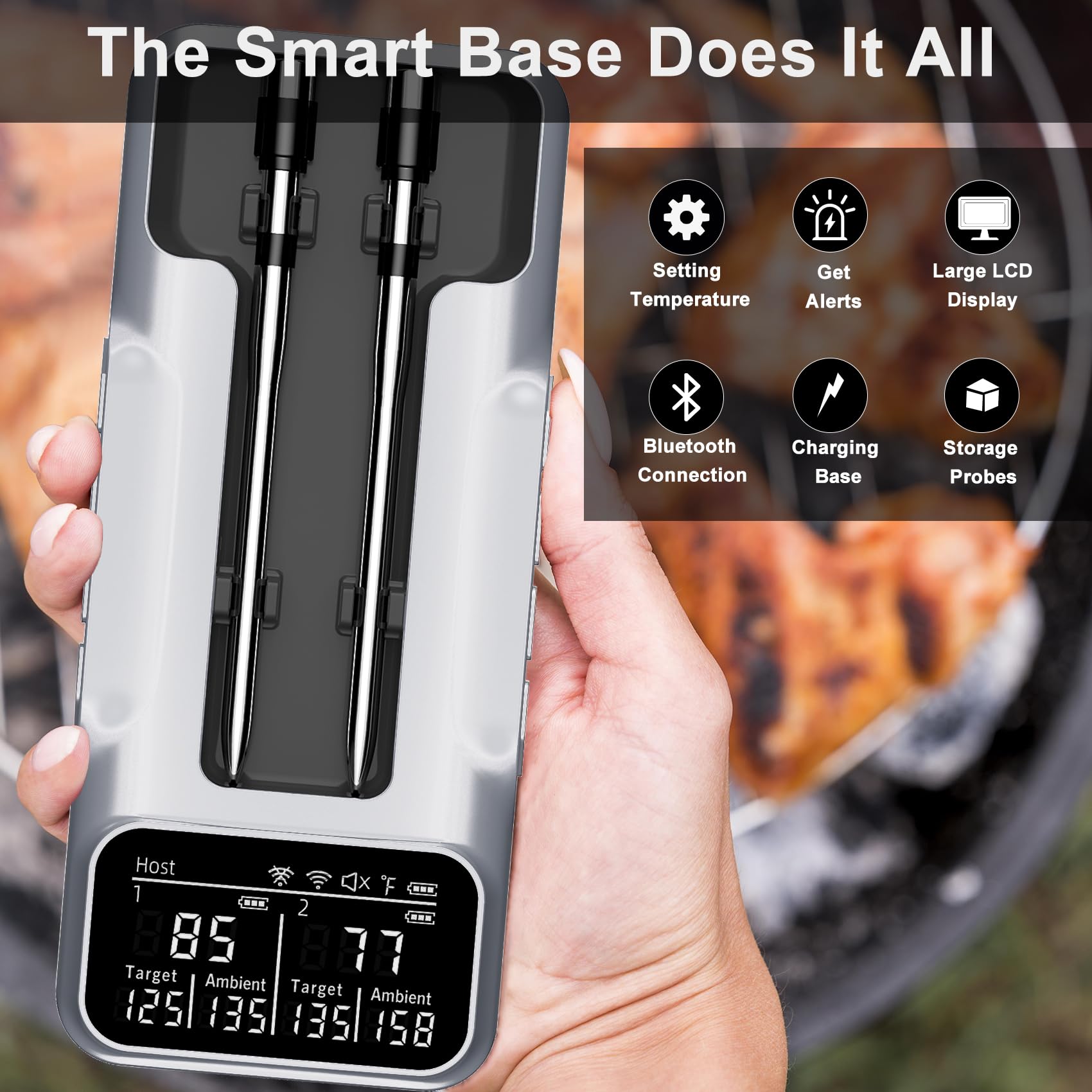 Speusurea unit paired with smartphone app showing remote alerts and convenience