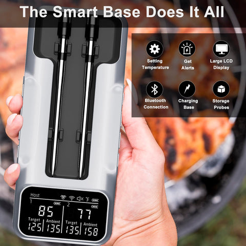 Speusurea unit paired with smartphone app showing remote alerts and convenience