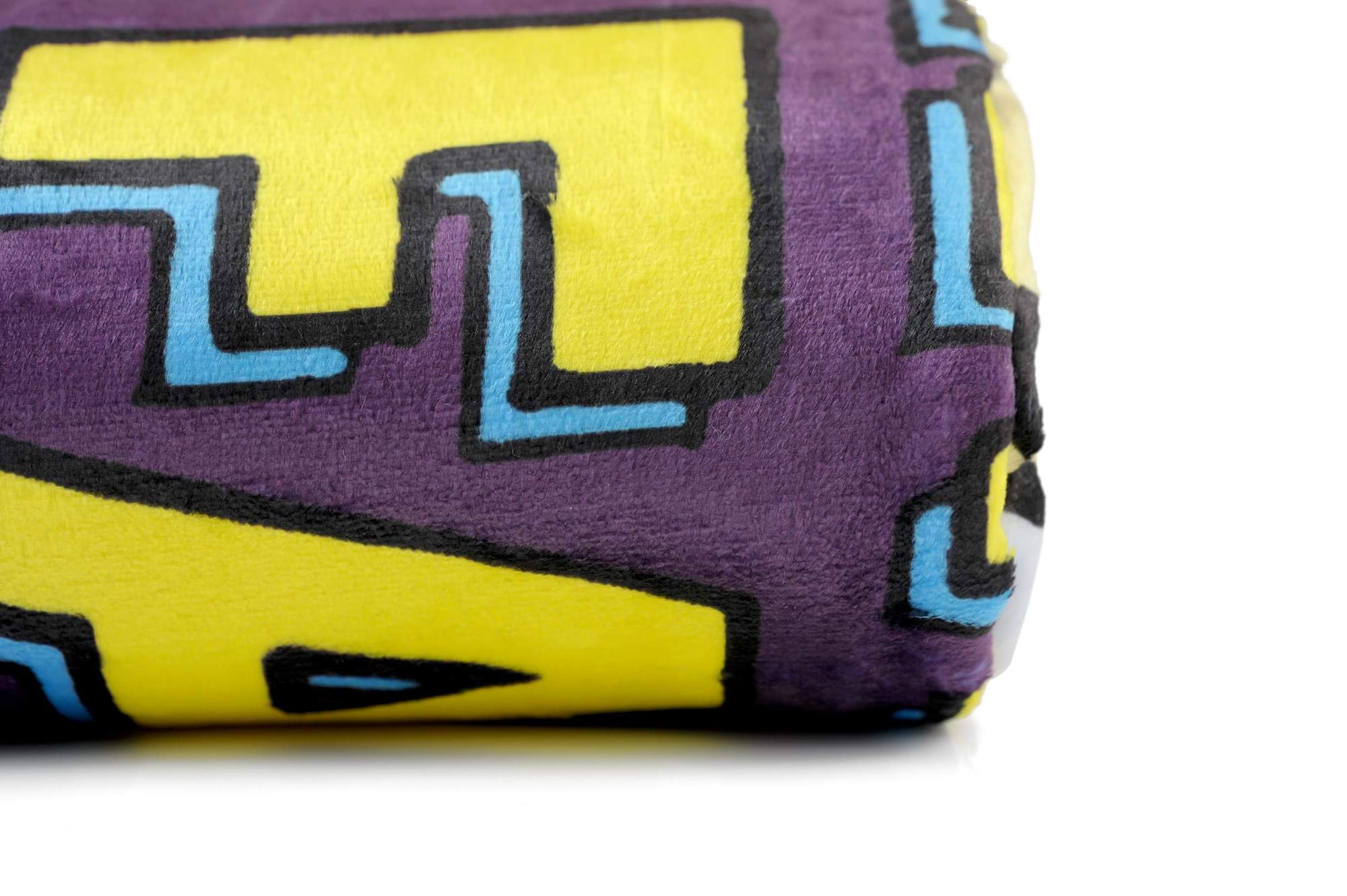 Spider-Man blanket on sofa lifestyle scene adding fandom decor and comfort
