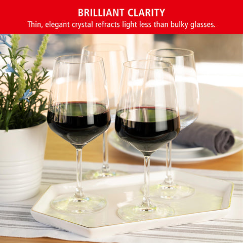 Spiegelau style rim detail with thin lip for smooth sipping and tasting precision