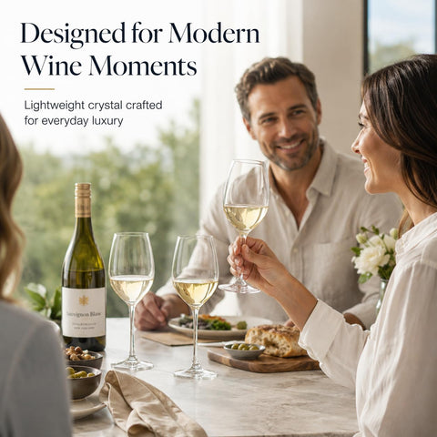 Spiegelau side profile highlighting silhouette and balance for consistent pours