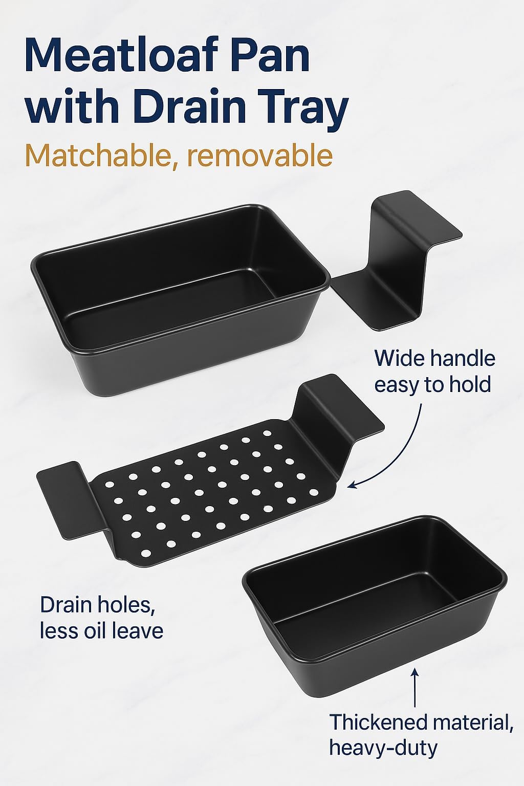 Spmarkt insert being lifted from oven showing safer removal and reduced mess