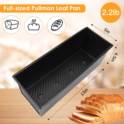 Spmarkt pullman pan inside oven while baking showing even heat distribution benefit