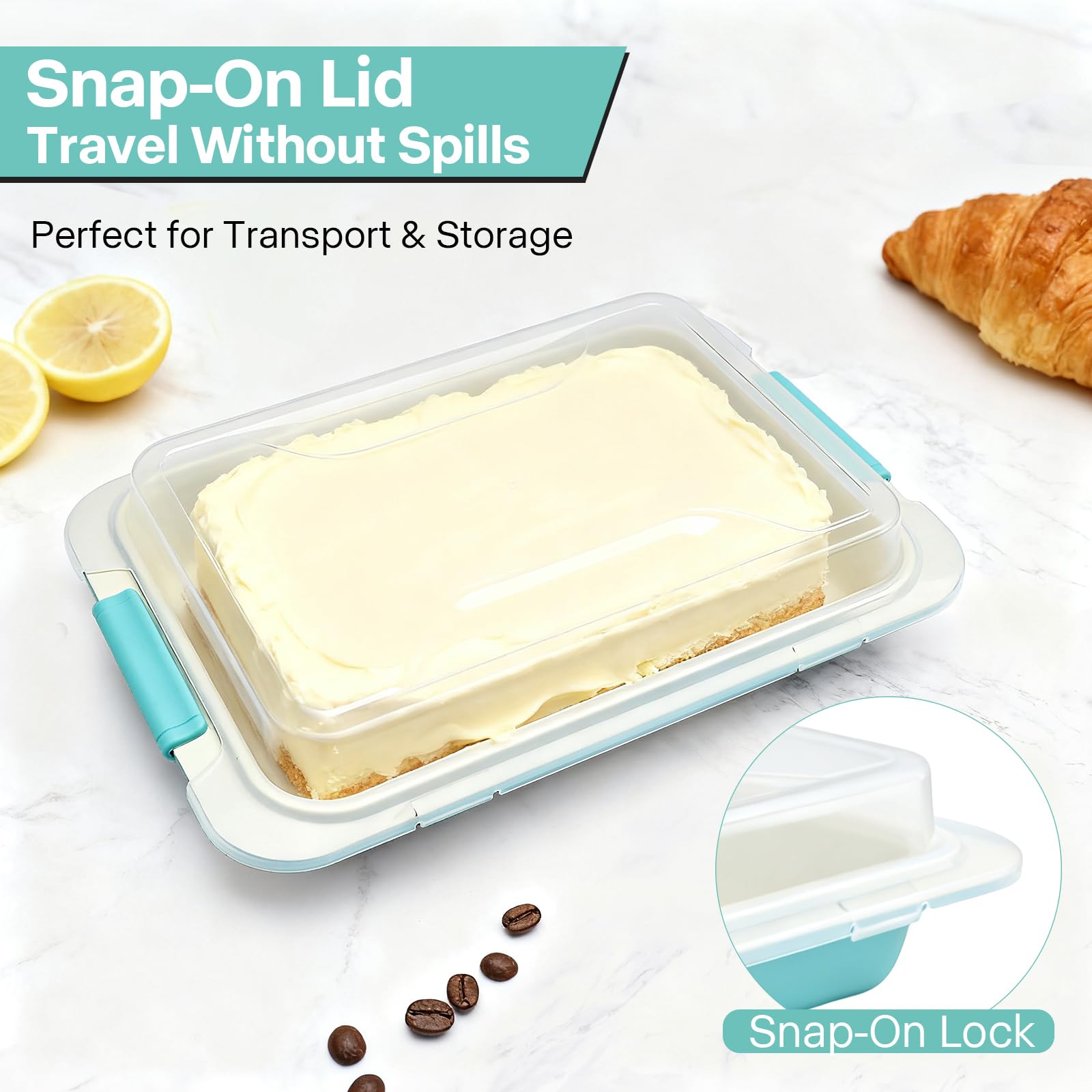 Spmarkt silicone handle detail offering cool-touch safety and comfortable grip