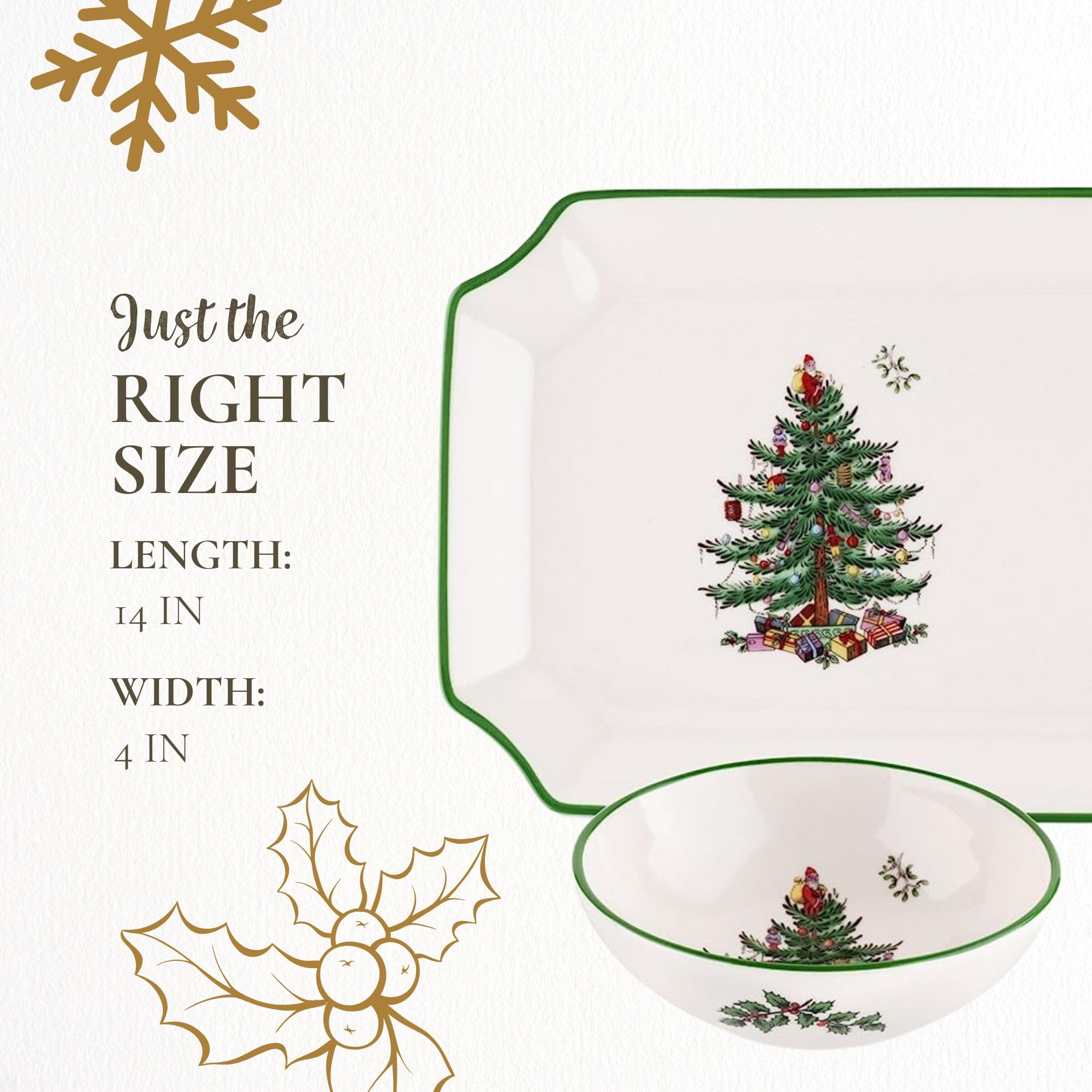 Spode gift box packaging revealing present-ready holiday packaging benefit