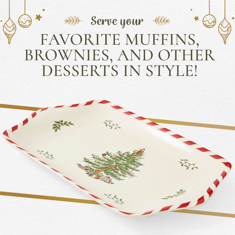 Spode tray boxed in gift packaging, ready to give as a holiday present