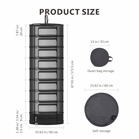 SPONDWILD folded into storage bag demonstrating compact portability and safe storage