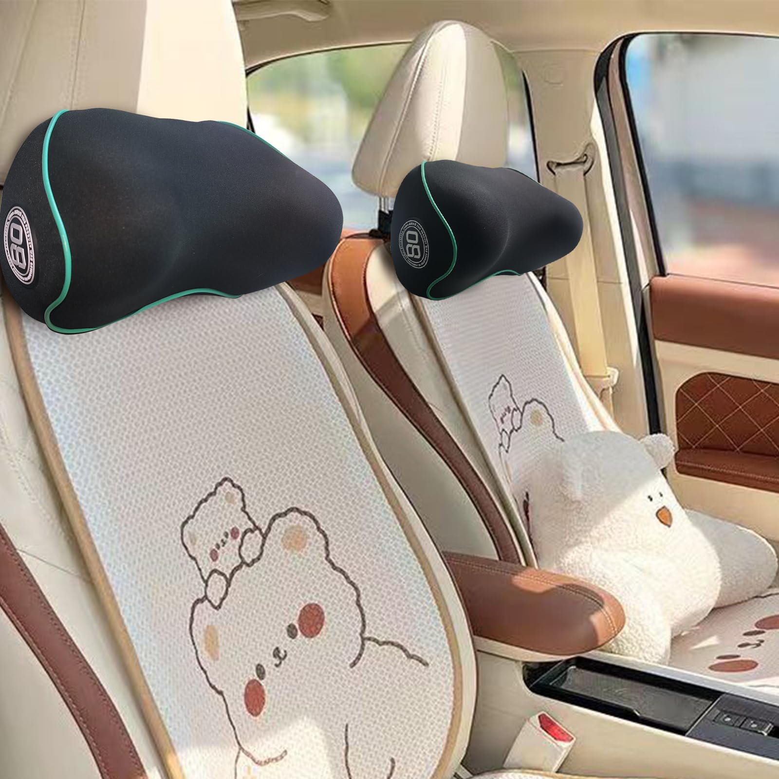 SPRFUFLY durable buckle and adjustable strap securing pillow against slipping