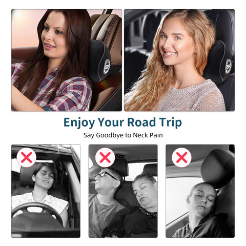 SPRFUFLY installed on a driver seat demonstrating stable neck alignment