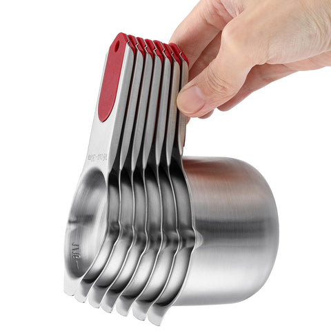 Spring Chef spoons and cups in use on a baking counter improving workflow
