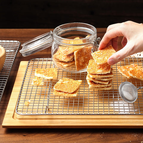 Spring Chef racks styled on kitchen counter illustrating everyday versatility