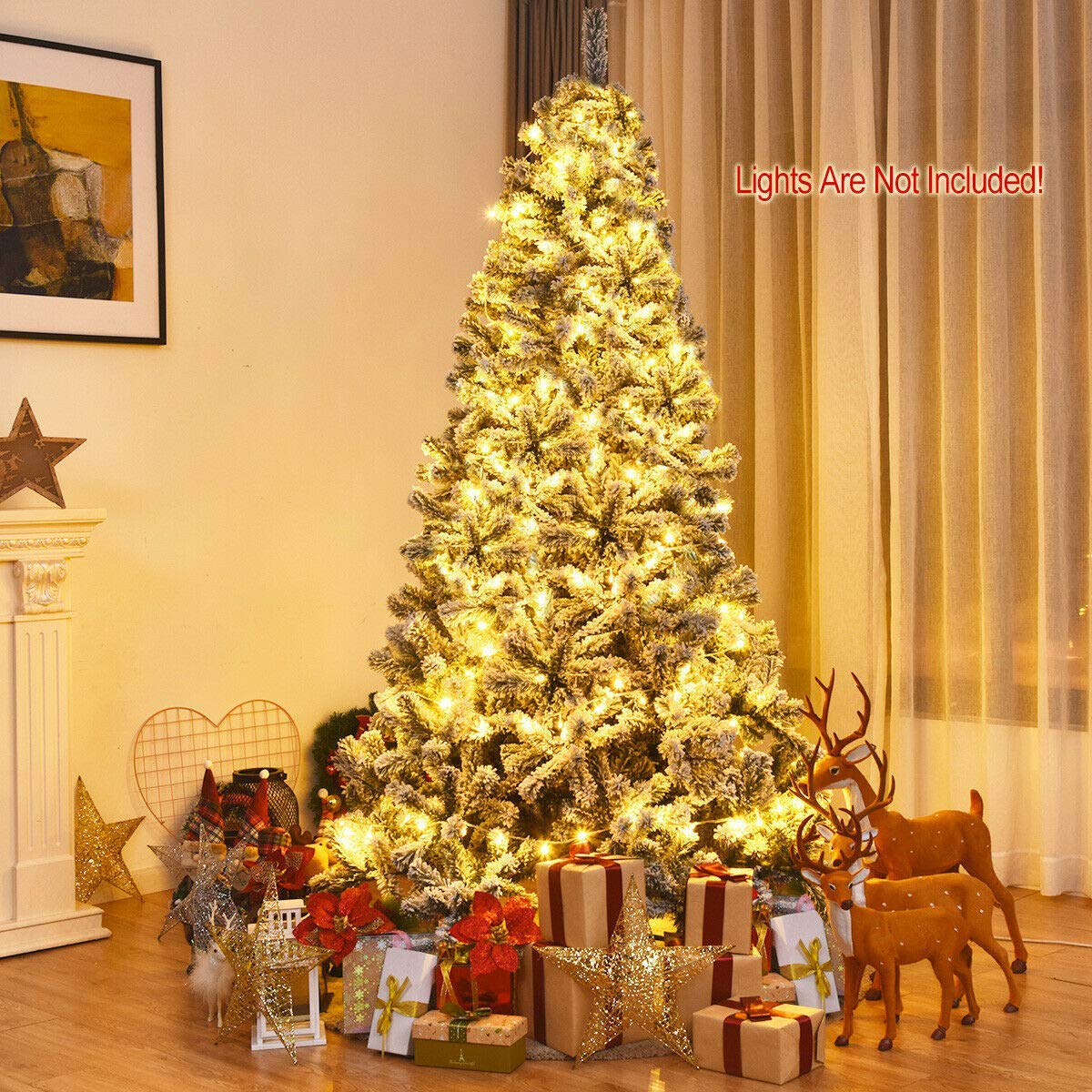 SPSUPE tree beside sofa showing scale and ideal room fit