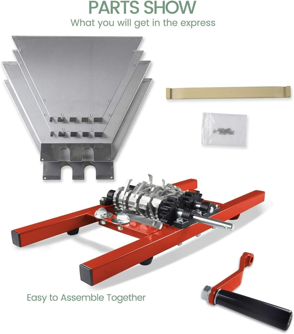 SQUEEZE master next to a ruler showing 7-litre capacity and tabletop scale convenience